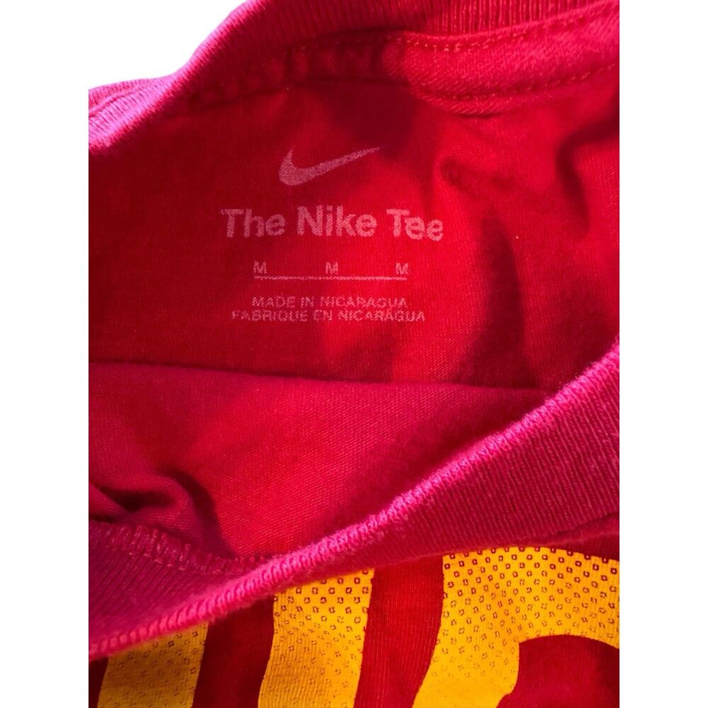 Nike Kansas City Chiefs NFL Football Shirt Red Yellow White Size M - Picture 4 of 5